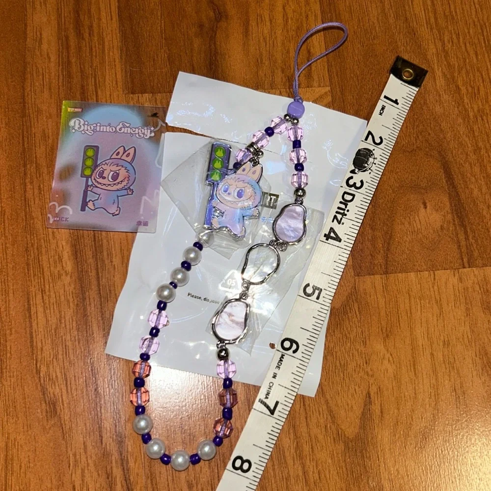Brand New in Box THE MONSTERS Big Into Energy Phone Charm ‘LUCK